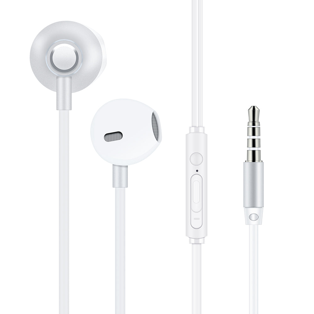 KIVEE KV-MT88 Half-in-ear 3.5mm Wired Earphone Headphone with Mic for Mobile Phones and Tablets KIVEE KV-MT88 Half-in-ear 3.5mm Wired Earphone Headphone with Mic for Mobile Phones and Tablets